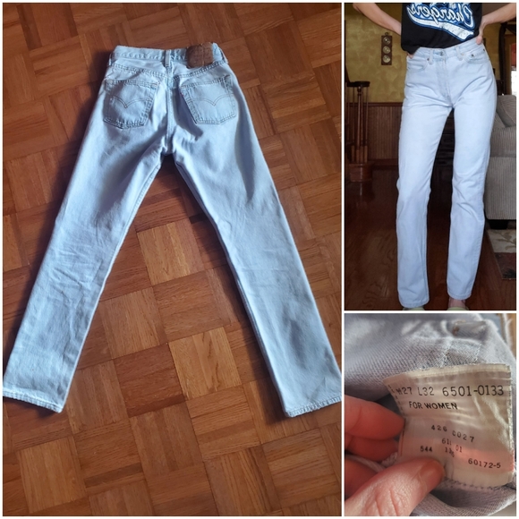 Levi's Denim - @AUCTION-90s Button-Fly Levi's (27×32) fits 25"W